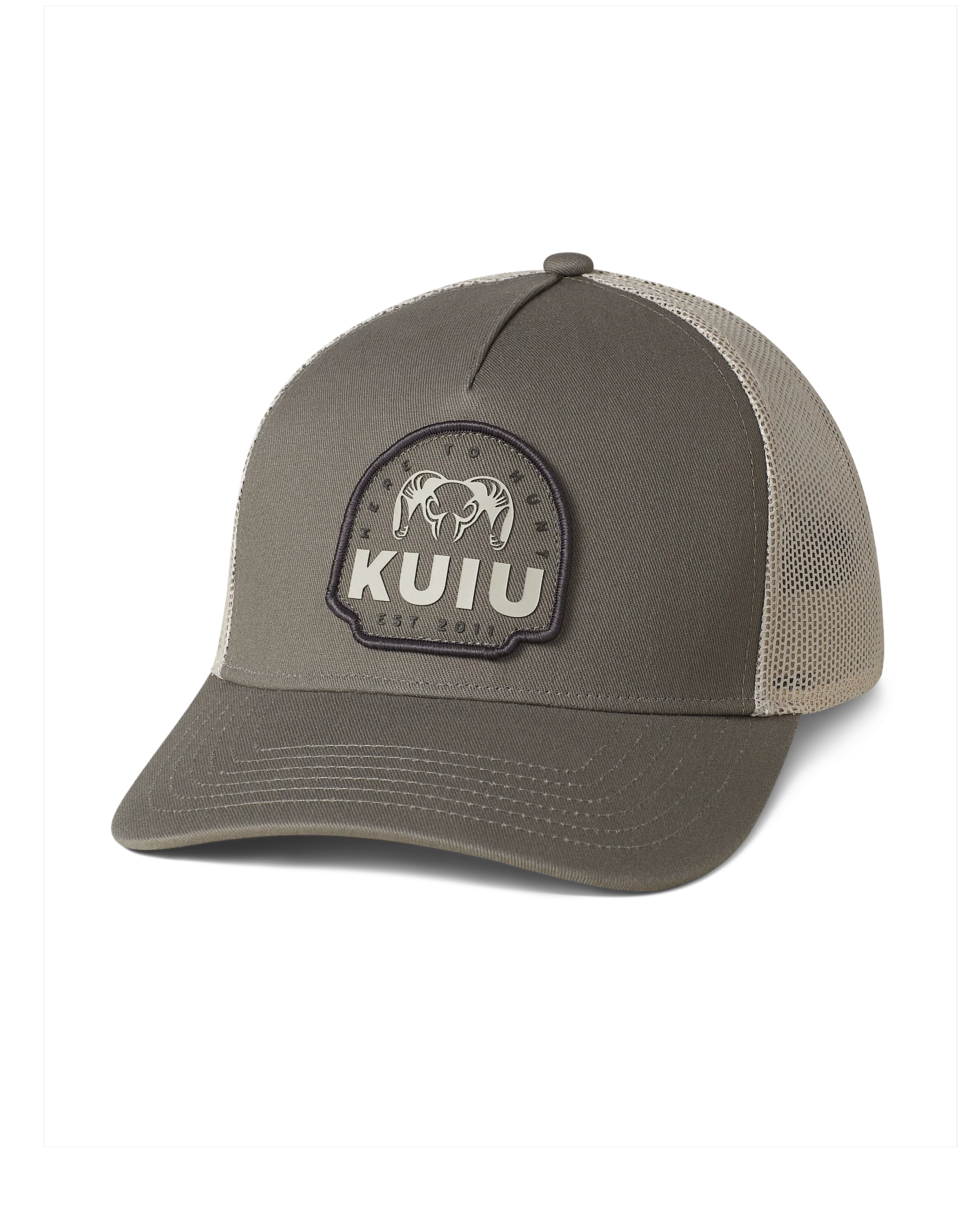 KUIU Here to Hunt Woven Patch Hat | Olive/Tan