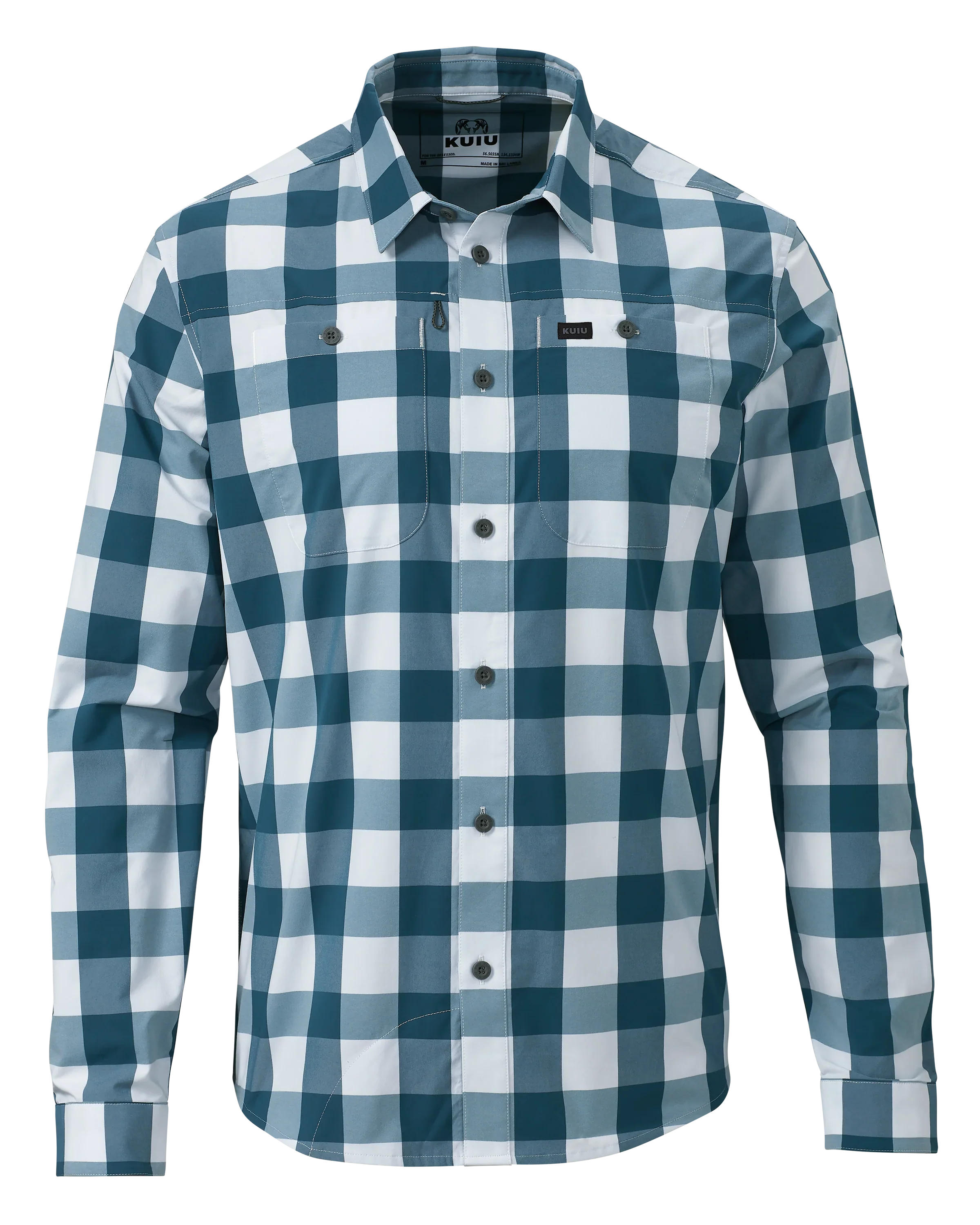 Borrego LS Shirt | Lake Plaid