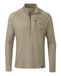 ULTRA Merino 145 Zip-T Hunting Shirt | Bone