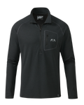 PRO Merino 200 Zip-T | Black