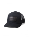 Inner Circle Leather Patch Hat | Black/Black