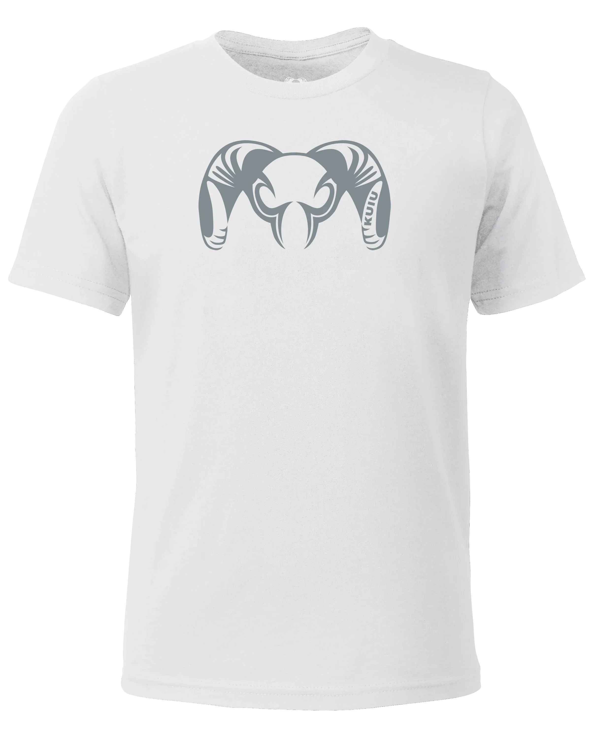 Youth Engraved Ram T-Shirt | White