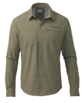 Mesa Vented LS Snap Shirt | Khaki