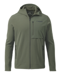 Blockfield Fleece Hoodie | Dark Sage