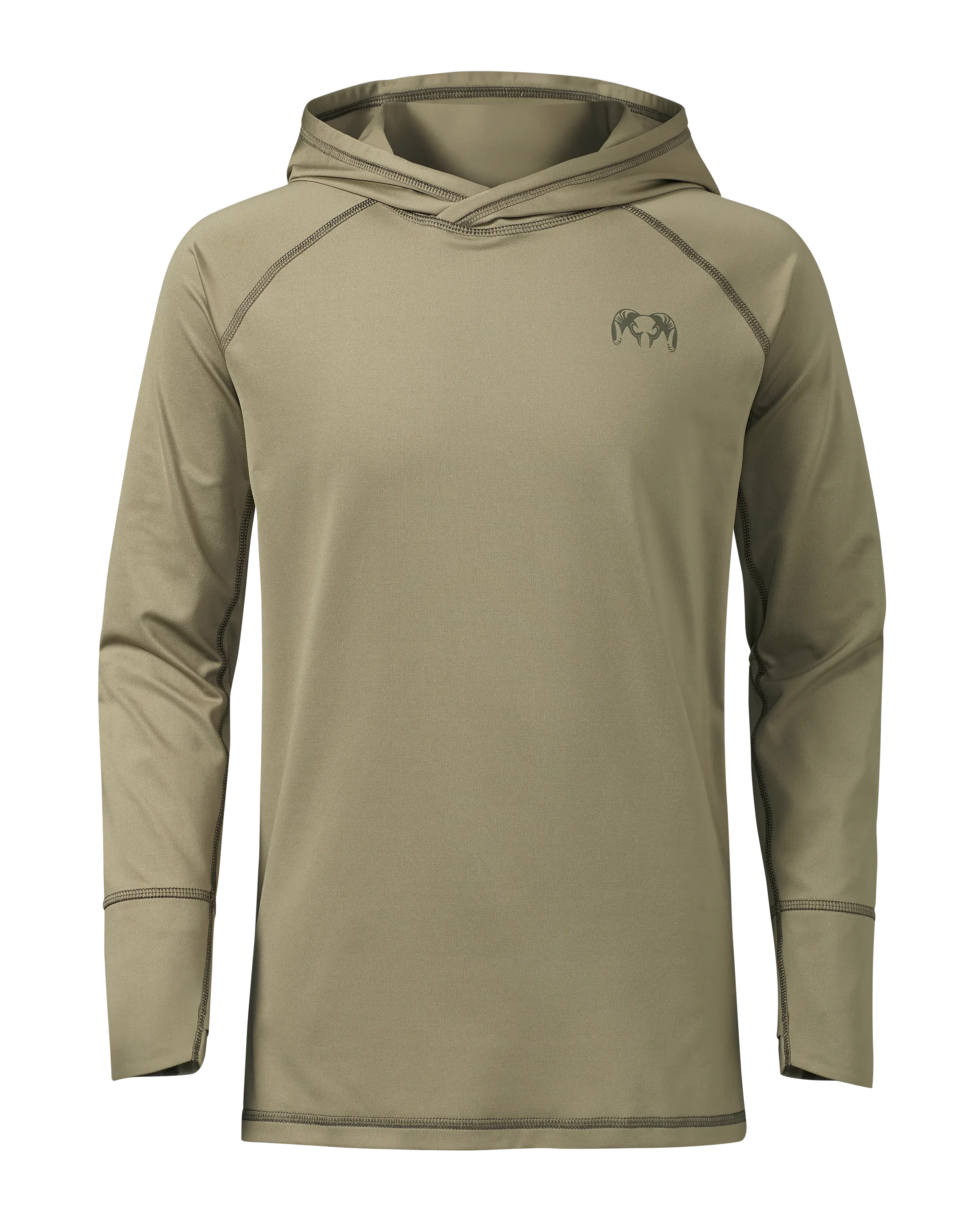 Youth Gila LS Hoodie | Khaki