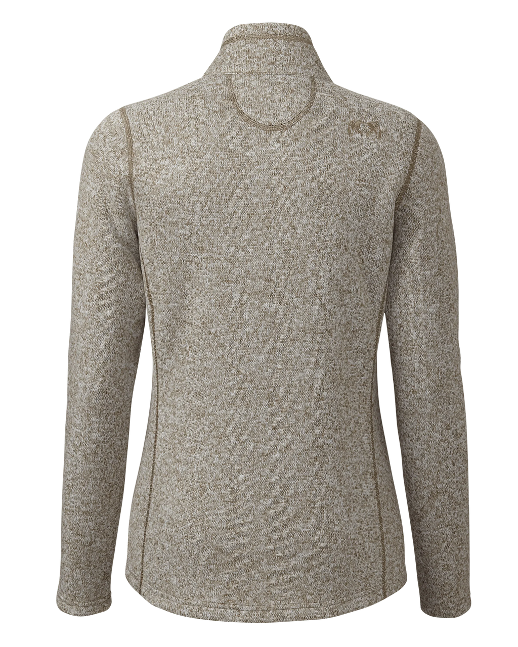 Women's Base Camp Full Zip Sweater | Khaki White Heather