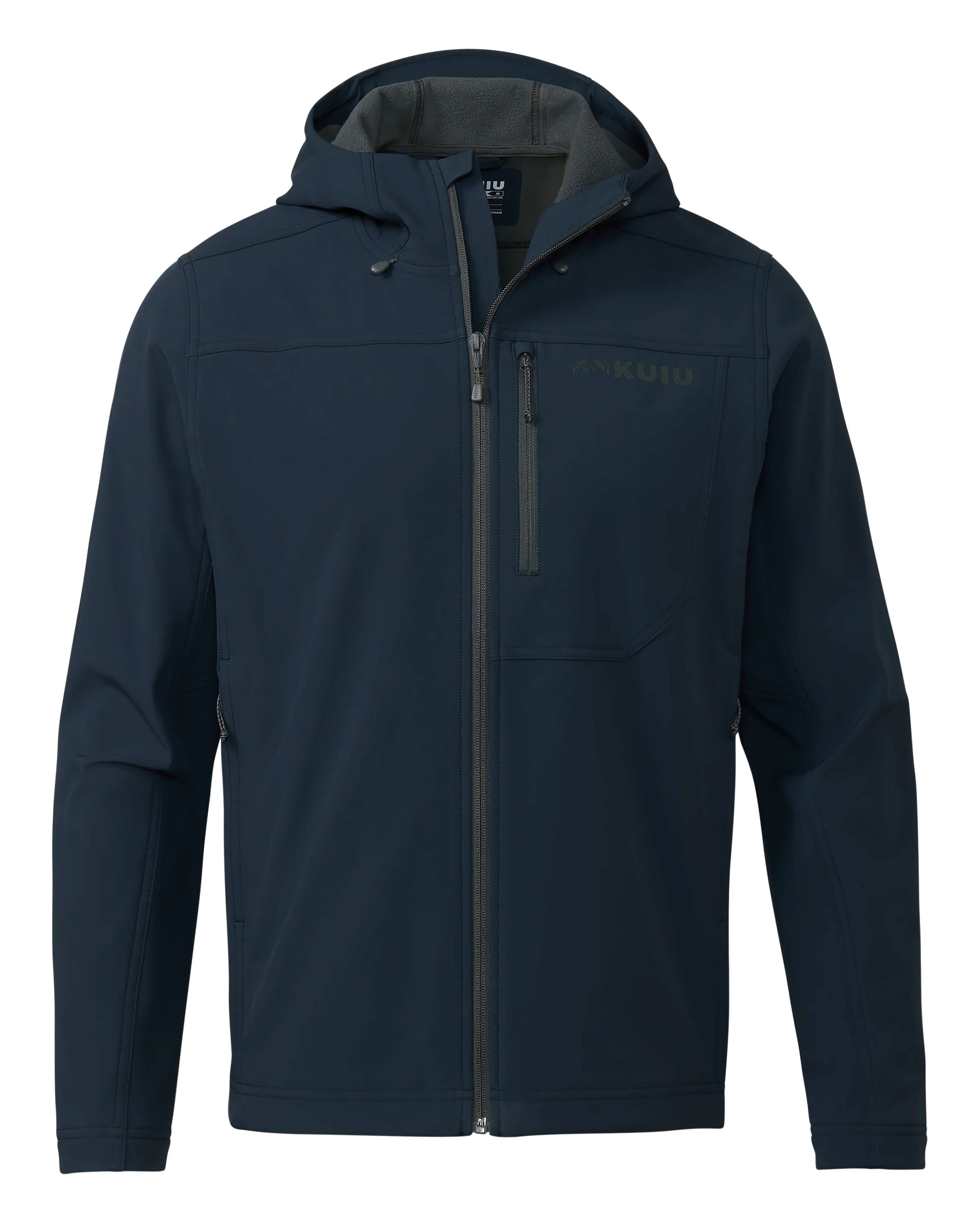 Alpine Hooded Jacket | Steel Blue