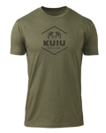 KUIU Stacked Here to Hunt T-Shirt | Military Green