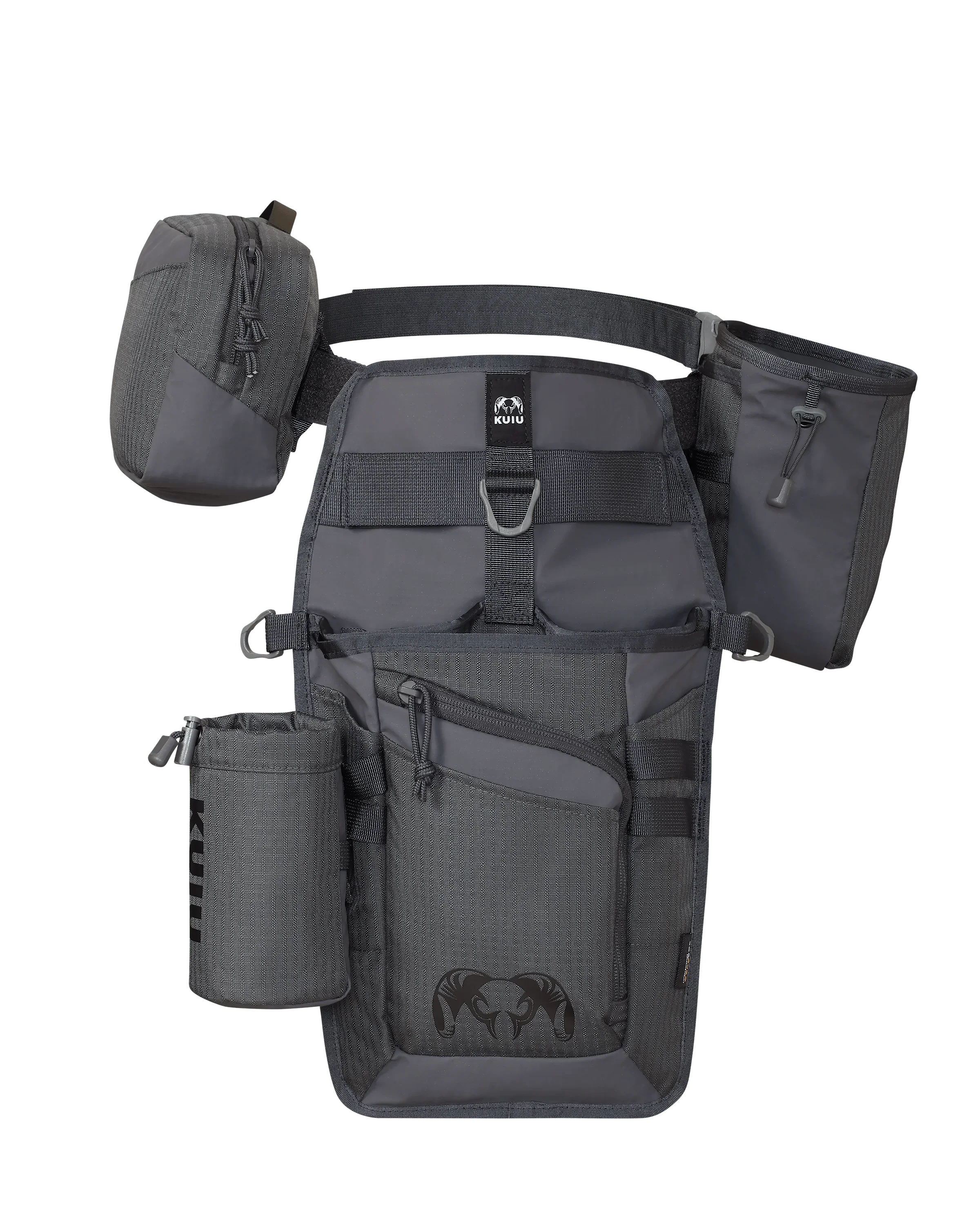 Archery Hip Quiver | Gunmetal