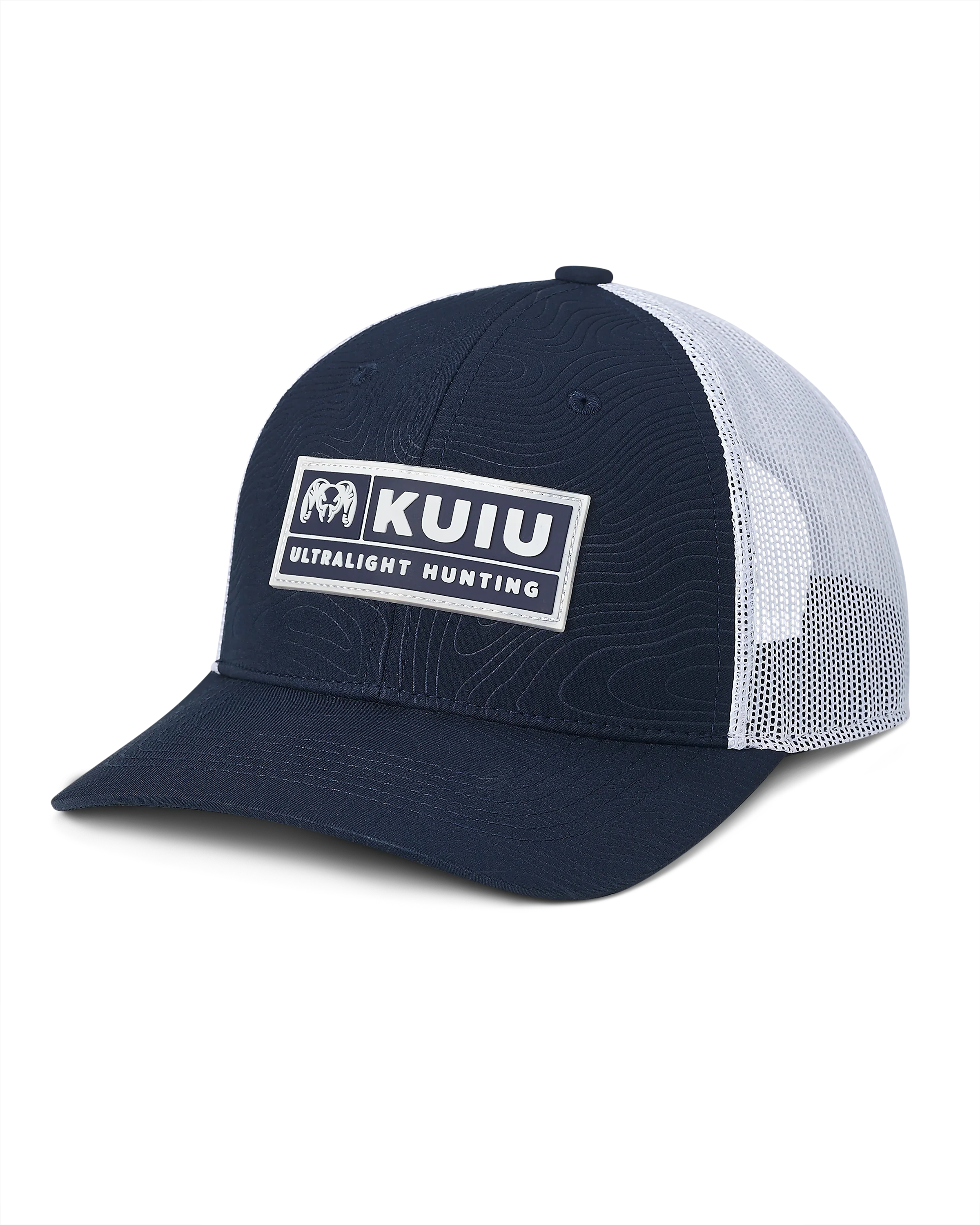 KUIU Topo Patch Hat | Navy/White