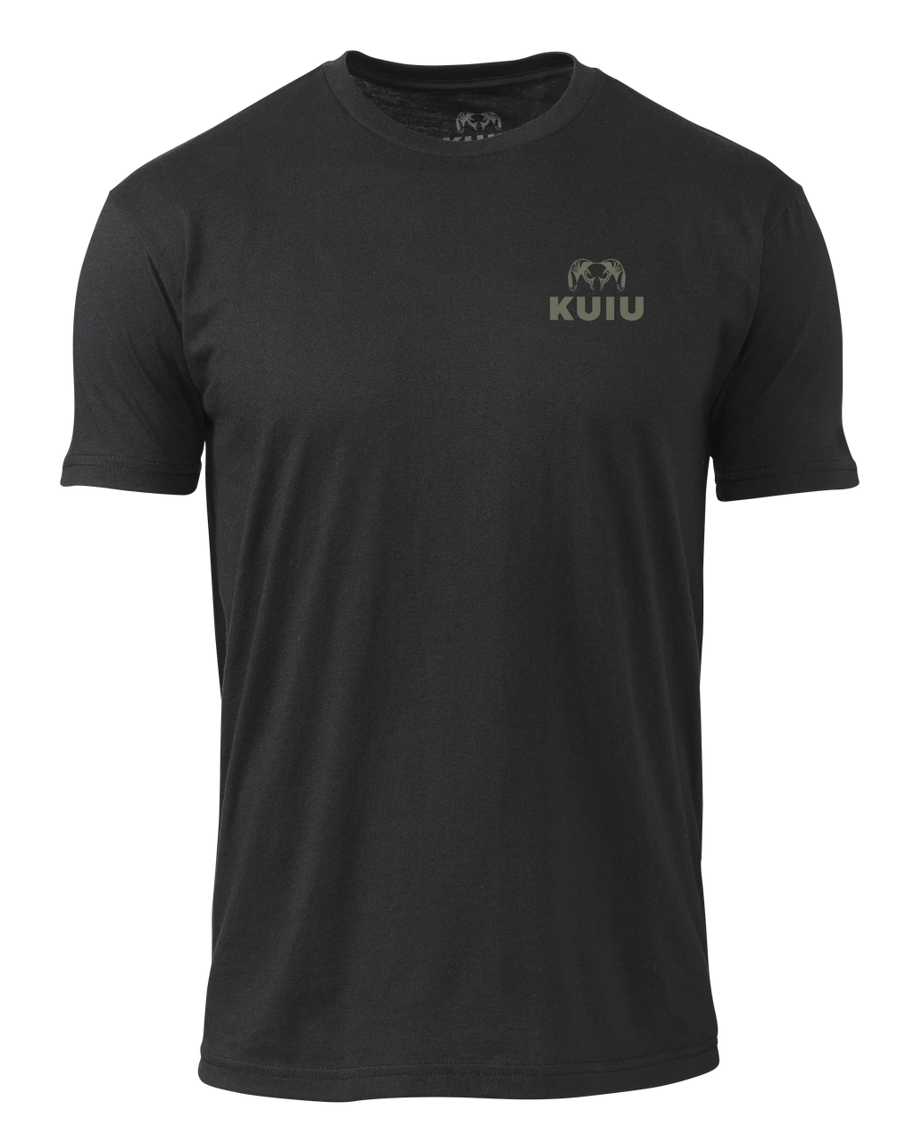 KUIU Solid Flag Fade T-Shirt | Black