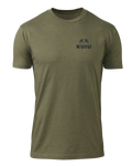 KUIU Ram Chest Logo T-Shirt | Military Green