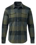 Field Flannel Fleece Shirt Jacket | Verde Plaid