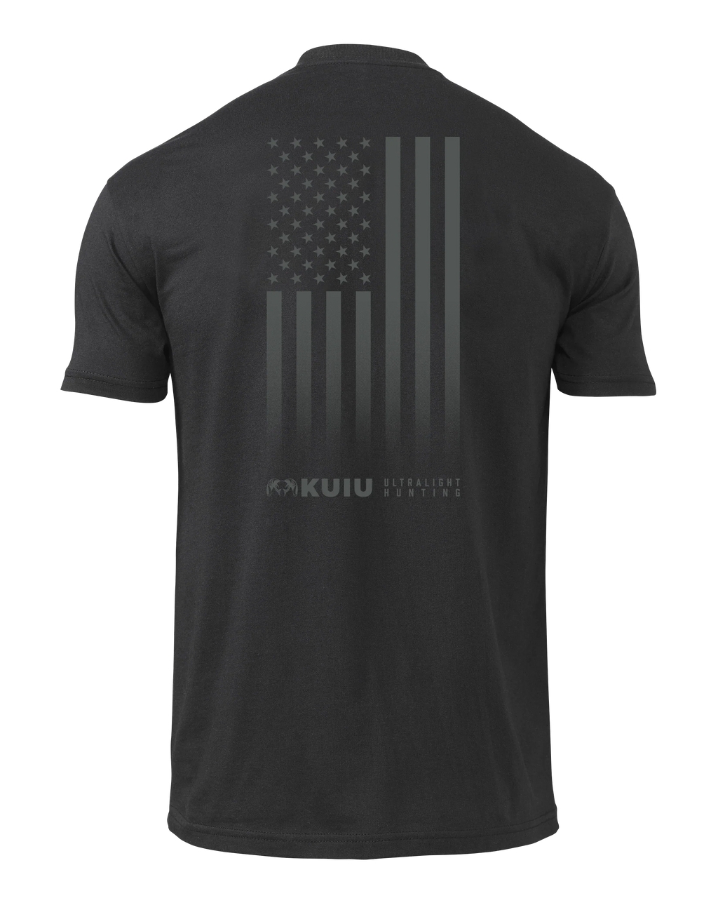 KUIU Vertical Flag Logo T-Shirt | Black