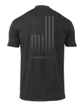 KUIU Vertical Flag Logo T-Shirt | Black