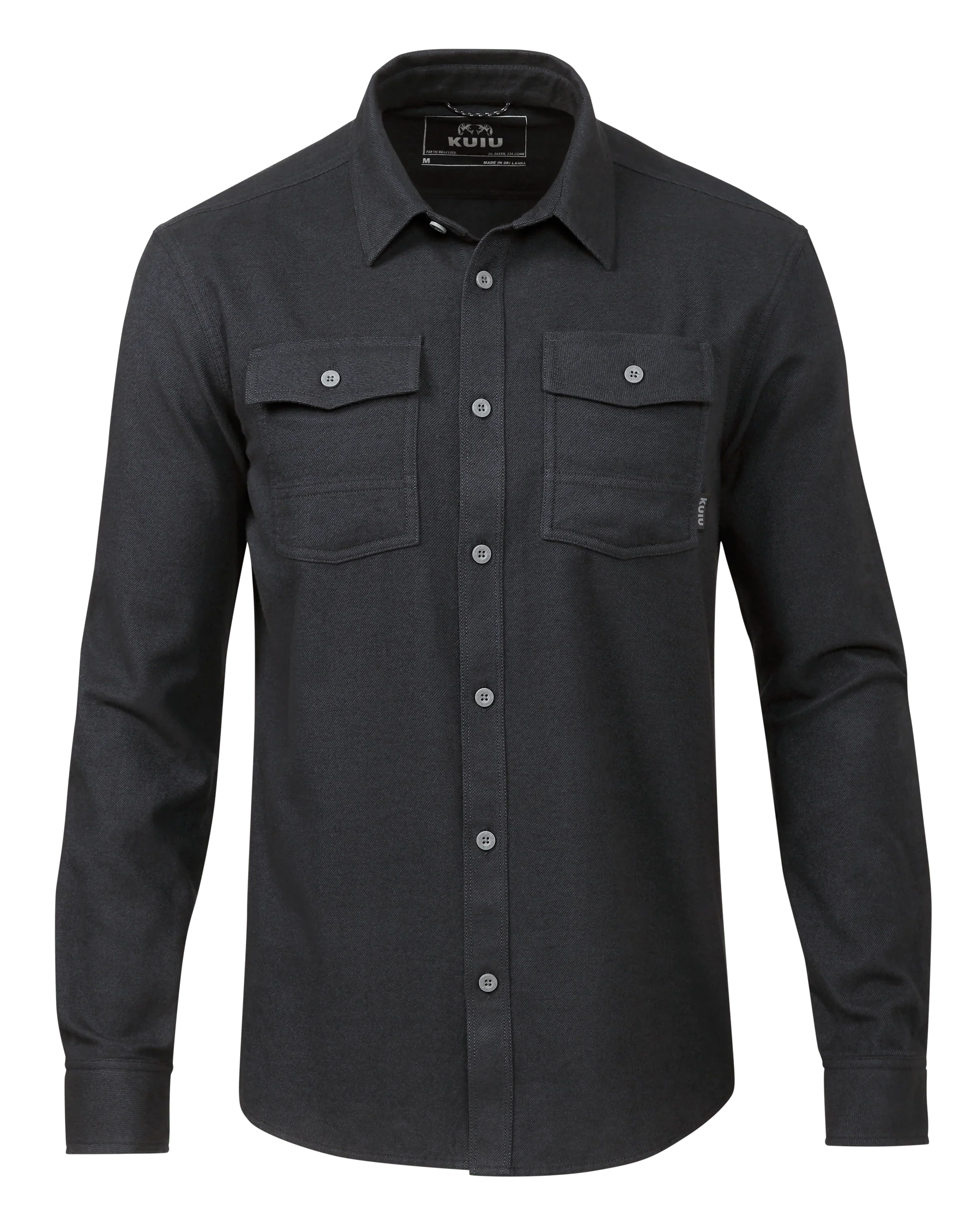 Field Flannel Shirt | Steel Blue