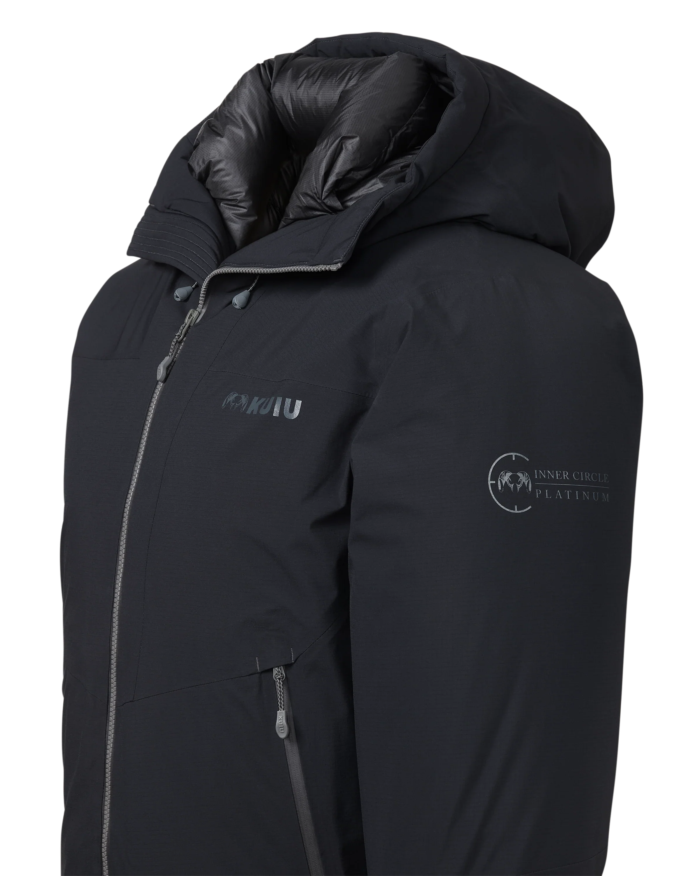 Super Down Burner Parka - Inner Circle Platinum Special Edition | Black