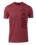 KUIU Solid Vertical T-Shirt | Cardinal
