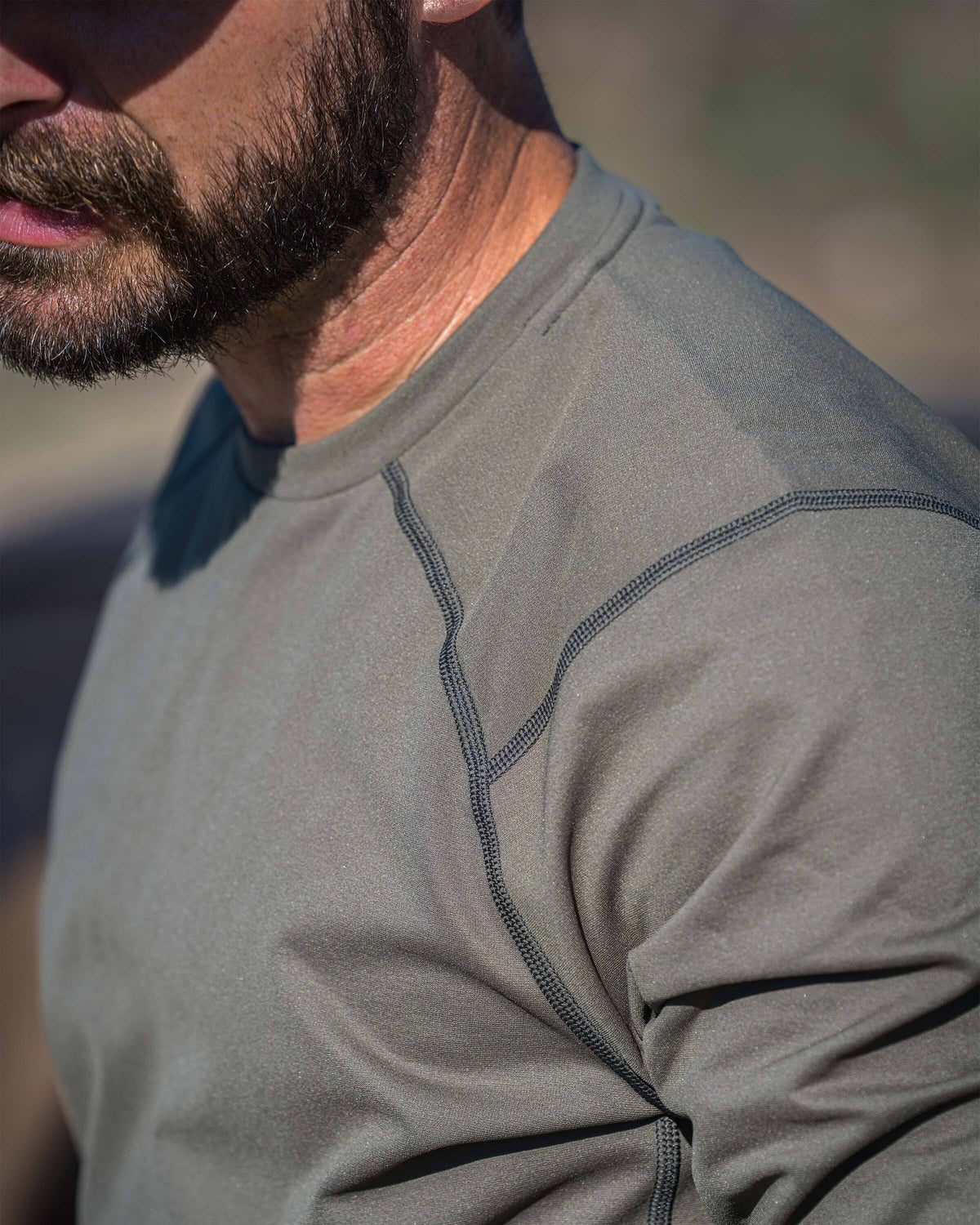 Vital S3 Long Sleeve Crew | Black