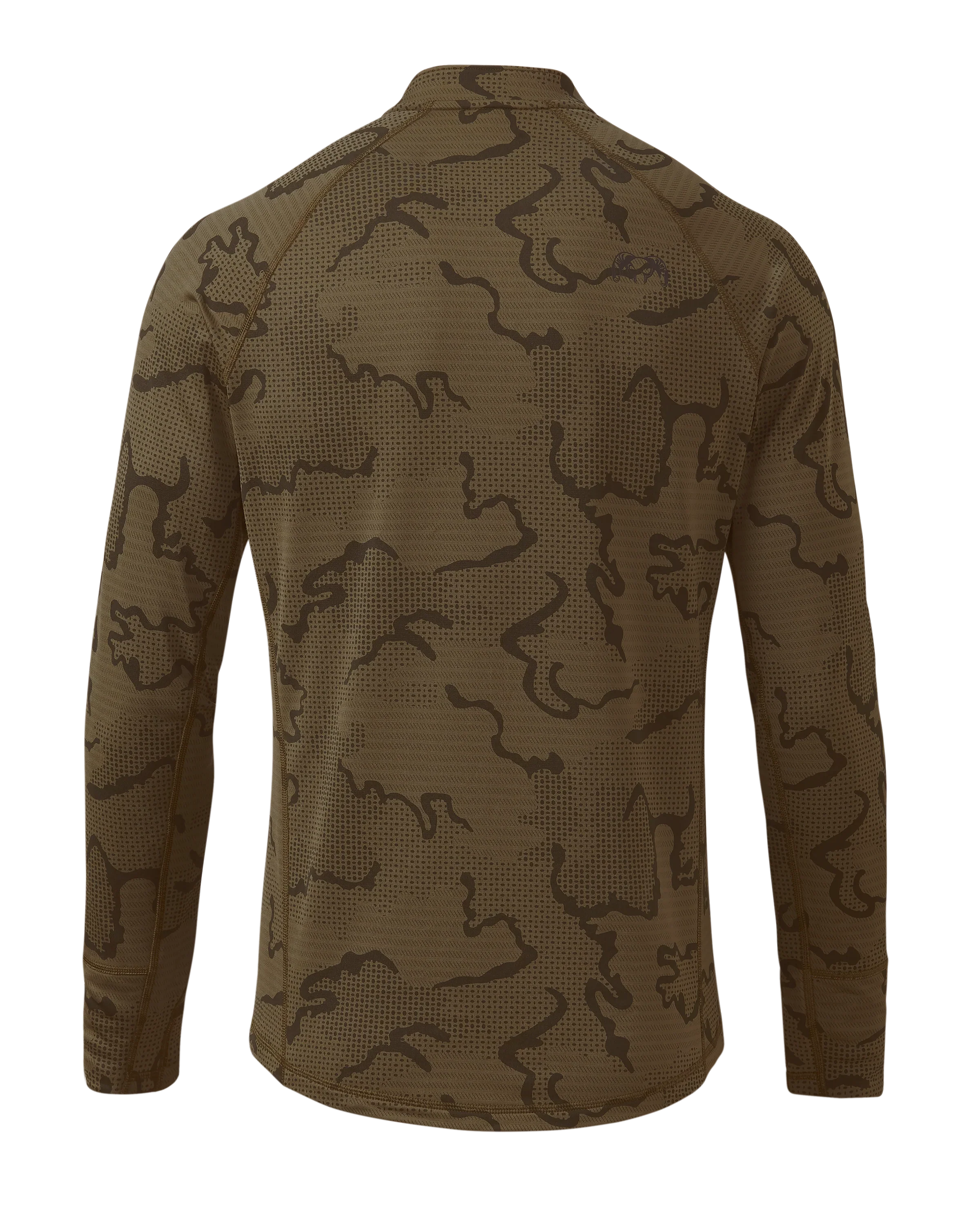 Ridgepoint Fleece Henley | Coyote Brown Tonal