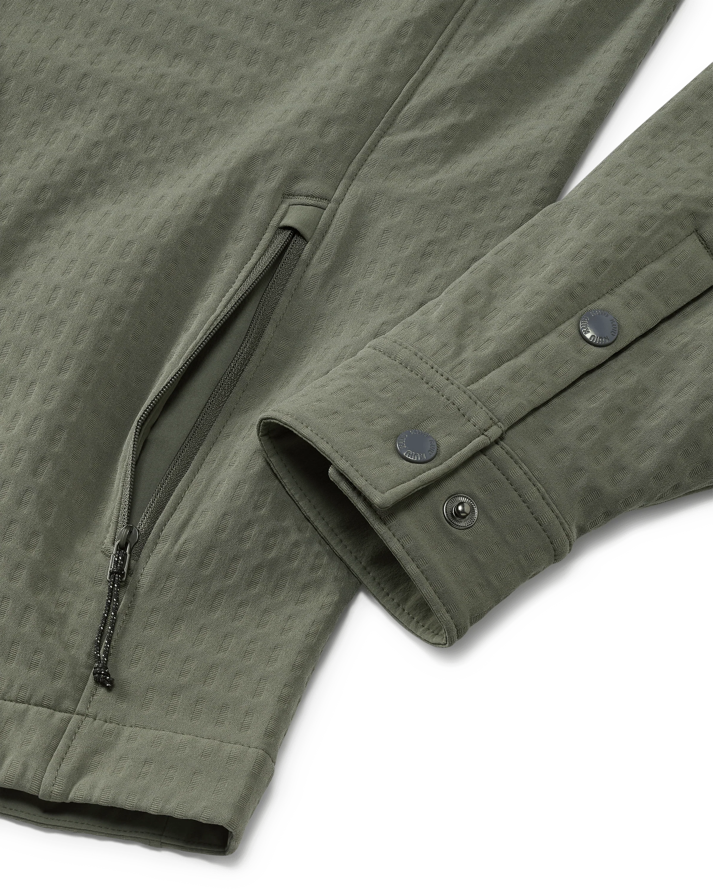 Blockfield Fleece Shirt Jacket | Dark Sage