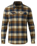 Field Flannel Shirt | Saddle Trio