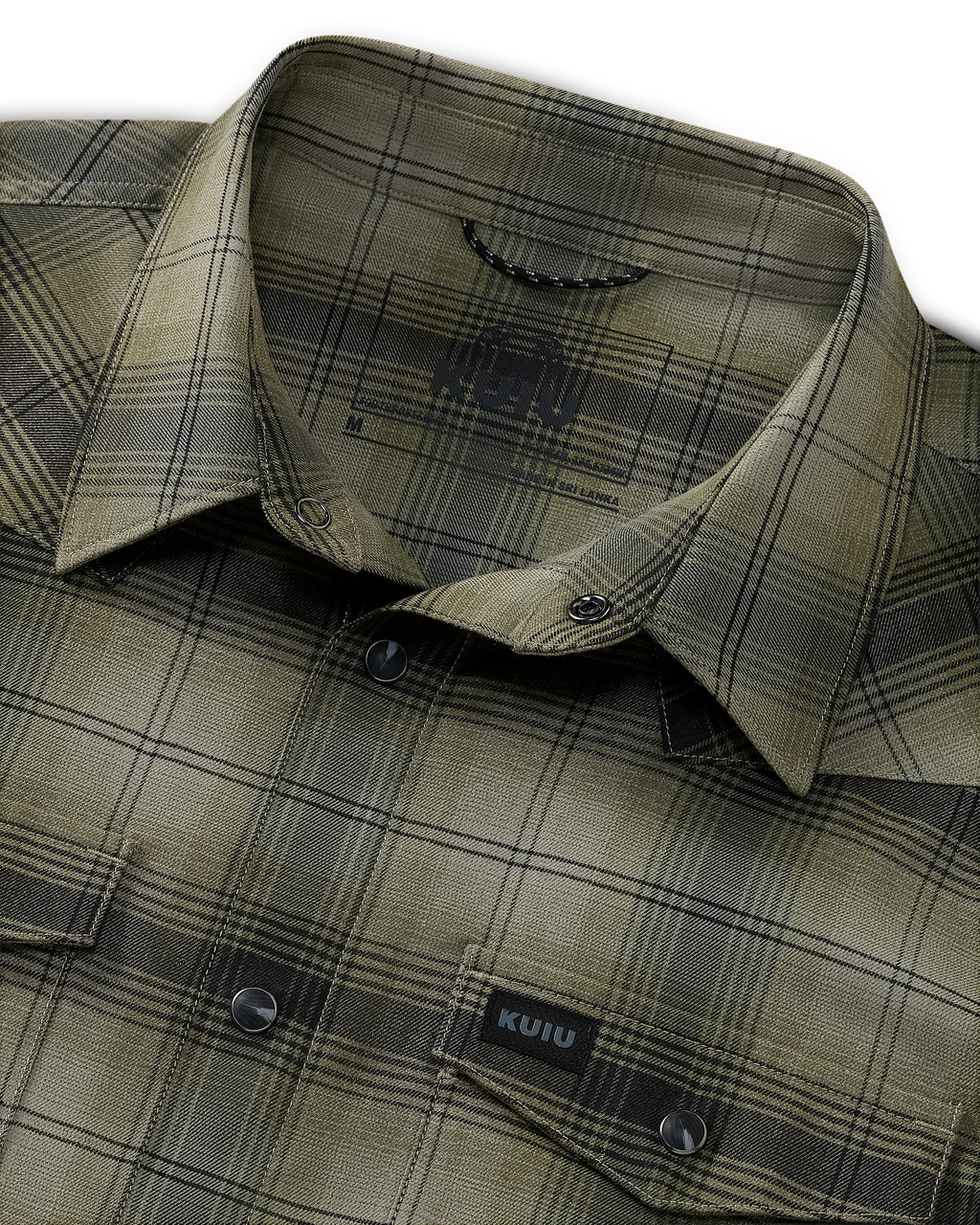 Laredo LS Shirt | Verde Ombre Plaid