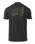 KUIU Solid Flag Fade T-Shirt | Black
