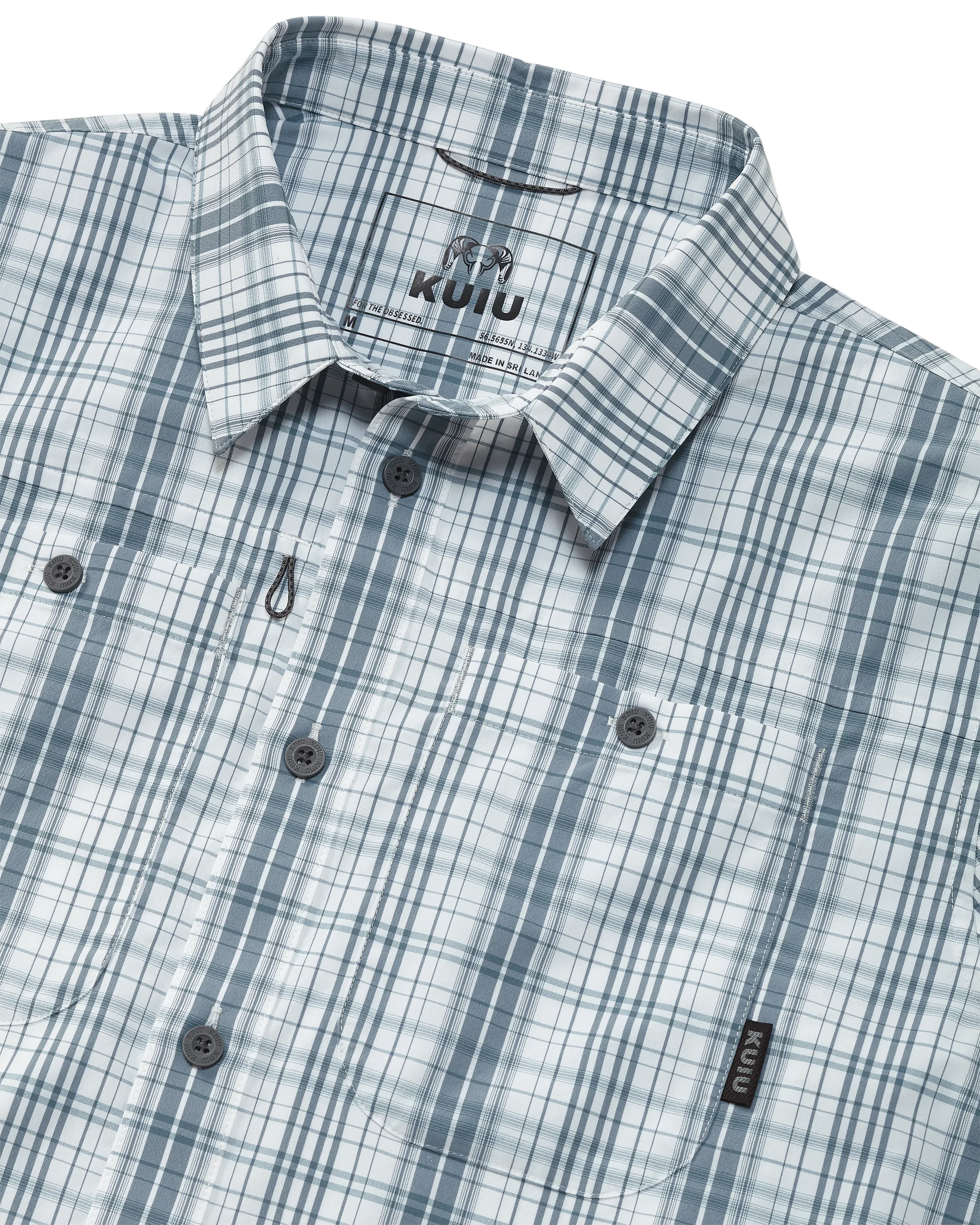 Borrego LS Shirt | Gravel Plaid